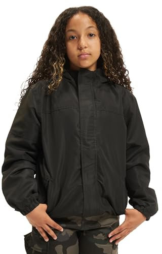 Brandit Kids Summer Frontzip Windbreak, Farbe: black, Größe: L 146