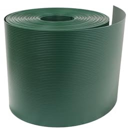 Gartenwelt Riegelsberger Premium PP Sichtschutzstreifen für Doppelstabmatten Rolle 25,5 m x 19 cm Farbe Grün RAL 6005 Sichtschutzaun Zaunsichtschutzstreifen Sichtschutz Zaun Zaunsichtschutzrollen