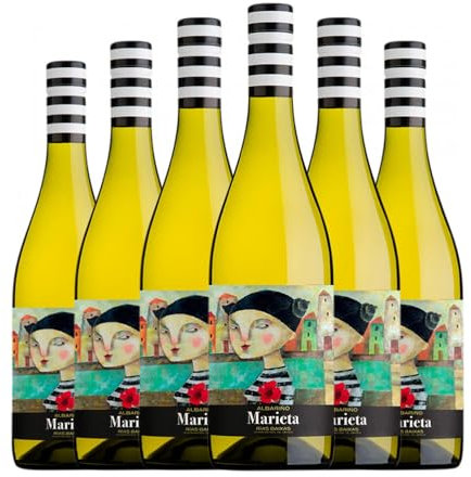 Martín Códax Marieta Albariño Rías Baixas 75 cl Vino blanco (Caja de 6 Botellas de 75 cl)