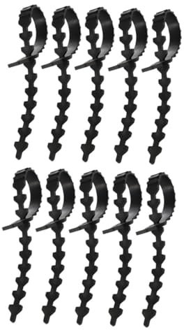 KONTONTY Tree Tie Block 10pcs Tree Ties Straps Tree Support Strap Tree Branch Rubber Tie for Cutting Trees