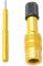 Fahrradgabelventil-Adapter – Gabelstoßventil-Adapter, Fahrradgabel-Luftventil-Adapter, Anti-Rutsch-Ventilverlängerung, Pressta-Verlängerung, Konverterdüse, Reifenpumpen-Zubehör für Mountainbike