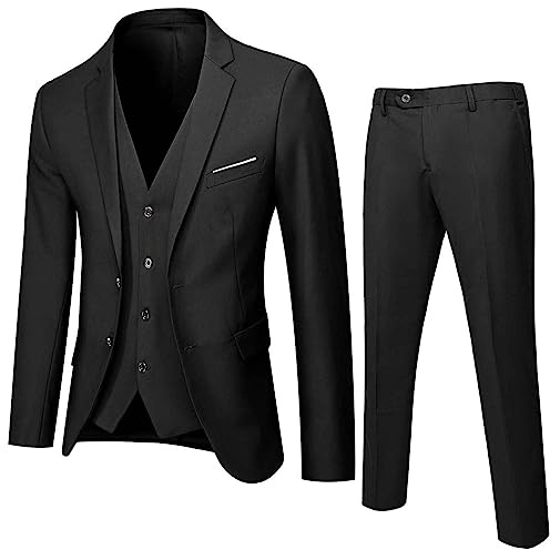 Boy's Formal Suit Set Slim Fit Kids Tuxedo Suits for Wedding Teen Boy Dress Suit Boys Suits Slim Fit Toddler Tuxedo Suit Set for Teen Boys Communion Dress Clothes Kids Wedding Ring Bearer Outfit
