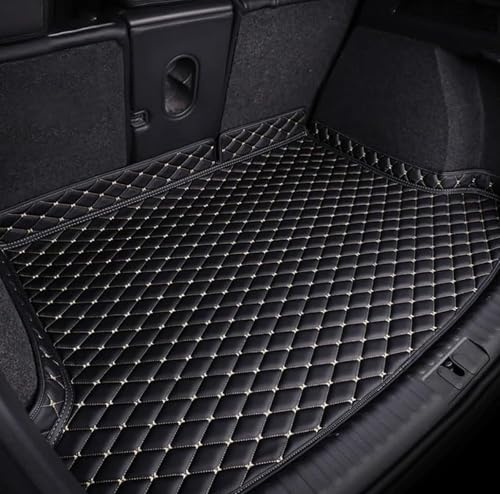 YJTYC Kofferraum schutzmatte für BMW X1 2010-2014, Langlebiges Wasserdicht Kratzfest Kofferraumwanne Schutzmatte, Innenraum ZubehöR,A