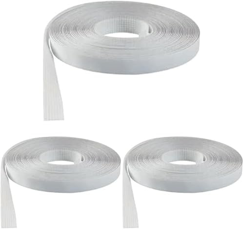 Windhager Insektenschutz Plus Fliegengitter Klettband selbstklebend, Flauschband, Klettverschluss Fliegengitter, Befestigungsband, 5m, 03472 (Packung mit 3)
