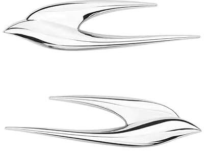 SANNIFA Auto Emblem Aufkleber für VW Touareg R-Line ab Bj.2018,Autoaufkleber Kühlergrill Front Motorhaube Kofferraum 3D Logo Heckklappen Buchstaben Selbstklebende Ersatz Dekoration,Silver