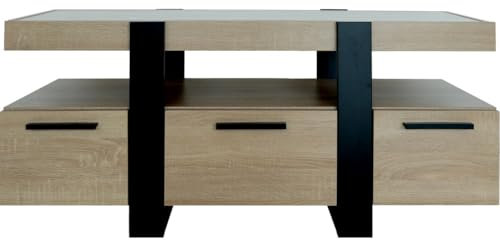 Habitat et Jardin Meuble TV Bois Phoenix - 116 x 40 x 50 cm - Marron