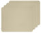 Ehrenkind® Platzset Kinder – Made in Germany Abwaschbares Tischset aus 100% PE, Eva-PP-Film, rutschfest und BPA-frei – Perfekte Tischunterlage für Mahlzeiten | 54x42 cm | 4-er Set | Khaki