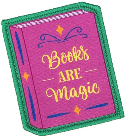 Pawprint Family | Books are Magic Sew on Patch | World Book Day Official Merchandise