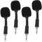 TEMPNAP 4pcs Noise Canceling Microphone for Laptop Phone Singing Mic for Live Streaming and Play for Conferences and Recordings