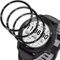 3 Pezzi Vetro Temperato per Garmin Forerunner 265, Pellicola, Ultra HD, Senza Bolle, Anti-Graffio, Alta Trasparente,etro temperato