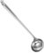 Zerodeko Stainless Steel Soup Ladle Spoon with Long Handle Hook Heavy Duty Cooking Utensil for Home Kitchens Safe for Hot Liquids Space Saving Design Multipurpose Use for Soups Sauces