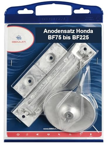 Honda Außenborder Anoden-Set BF75–BF225 | Zink, Aluminium & Magnesium | Osculati – erhältlich bei SA