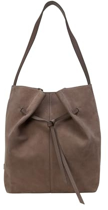 Marc O'Polo Schultertasche Simy Hobo Bag Faded Brown braun
