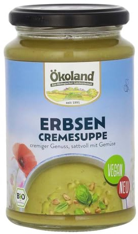 Ökoland Erbsen Cremesuppe, 380ml