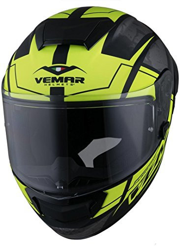 Vemar Hurricane Claw Helm Schwarz/Gelb XL (61/62)