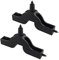 Futheda 2 pcs 3 mm, 4 mm d'irrigation de comprimés trou Maker Jardin perceuse Raccord de tuyau Perforatrice outils de perçage Drip outils de raccord de tuyau