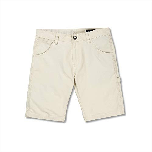 Volcom Herren Utility Workwear Hammer Loop Short - Weiß - 46