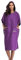 FLYILY Microfaser Surf Poncho Handtuch mit Kapuze Bademantel zum Schwimmen und Strand wechseln Einheitsgröße Alle Erwachsenen(Purple,L)