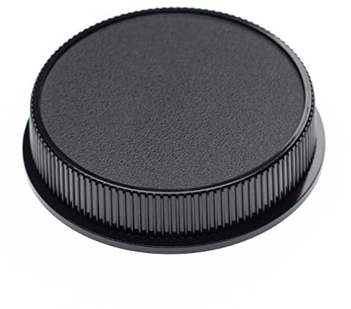 vhbw Bouchon arrière d'objectif Compatible avec Sigma FP Appareil Photo - Plastique, Noir