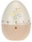 THUN - Time Decorato con Farfalla e Fiore - Accessori Cucina - Linea Elegance - Acrilonitrile-Butadiene-Stirene (ABS) - 7 h cm, Base 3,5 cm