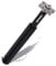 GEEORZO Golf Club Groove Sharpener, Golf Club Cleaner and club repair with 6 Carbide Tungsten Steel Cutters,Re-Grooving Cleaning Tool Accessories, Perfect Tool for All Golf Irons (Black)