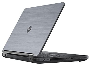 AlphaWraps Skin for Dell Latitude E5440 Laptop | Superior Brushed Aluminium | Protective and Durable Vinyl Decal wrap Cover | Made in The UK