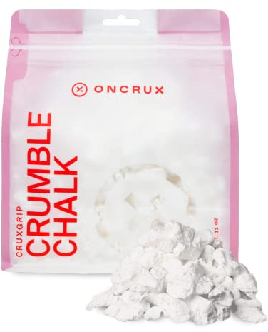 ONCRUX Crumble Chalk - Chunky Rock Climbing Chalk - Professional Hand Chalk for Weightlifting, Crossfit, Powerlifting 11 oz.