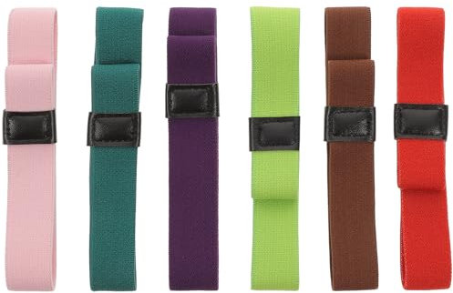 Cabilock 6Pcs Lunch Box Band, Adjustable Lunch Box Sealing Fixing Straps, Heavy Duty Lashing Bundling Elastic for Container Picnic Tools