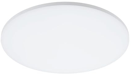 EGLO 32356 LED-Panel Deckenleuchte Crosslink TURCONA-C weiss H:6cm Ø:60cm dimmbar 2700-6500K mit Connect Funktion
