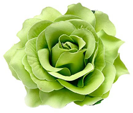 minkissy 5Pièces Broche Fleur Rose Pince à Cheveux Mariage Accessoires Élégants pour Mariée et Demoiselles Vert