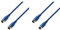 Adam Hall Cables 3 STAR MIDI 0300 BLU - Cable MIDI 3 m azul (Paquete de 2)