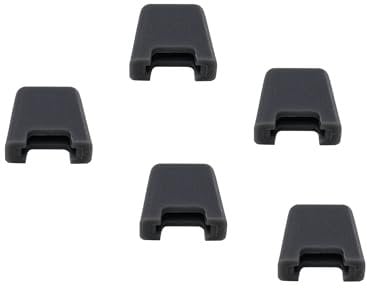 Follde 42-38-0142 Replacement Milwaukee M18 Brad Nailer Rubber Tip, 18ga Brad Nailer No-mar Pad, M18 No-Mar Tip Fits For Milwaukee 2740-20 M18 Fuel 18ga Brad Nailer, 5 Pcs