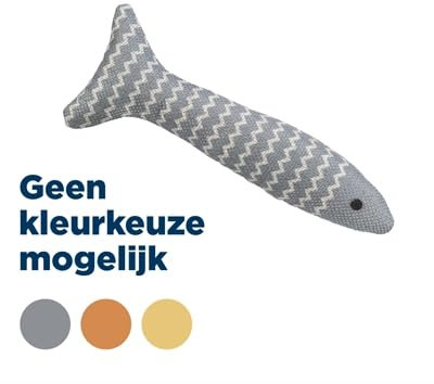 TRIXIE Vis Stof Catnip Voor Katten Assorti 20 cm