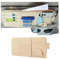 Adunsiaoto Auto-Sonnenblende-Organizer, Kartenhalter Einstellbare Sonnenblende Organizer, Auto Multifunktionale Aufbewahrungstasche Für Sonnenbrillen, Karten(Beige)