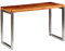 Genérico Esstisch, Küchentisch, mit Stahlbeinen und massivem Sheesham-Holz, Esszimmertisch für 4 Personen, Tisch Wohnzimmer 115 x 55 x 76 cm, Wenjingqi-242126