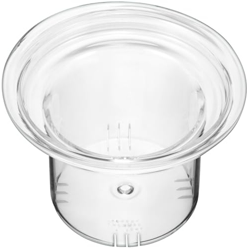 Alipis Glas Tee-Infuser Ersatz Glassieb Einsatz Für Teekanne Teefilter Für Losen Tee Teekannenfilter Für Glas-Teekanne Spülmaschinengeeignet Für Zubereitung Zuhause 3.86 X 3.86 X 2.56 in
