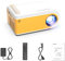 vamvo Mini Portable Projector Small Video Projector for Home Theater Projector, Outdoor Projector Movie use in Camping, Videos Can Be Easily Mirrored Directly to Projector