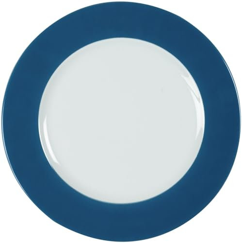Eschenbach Porzellan Teller flach 20 cm in ozeanblau