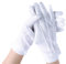 2Paar Weiße Handschuhe,Weiße Handschuhe Herren/Damen,Weiße Handschuhe Kostüm mit Ziernähten,Baumwollhandschuhe Stoffhandschuhe für Tanzhandschuhe Gloves,Anwendbar auf Inspektionshandschuhe für Schmuck
