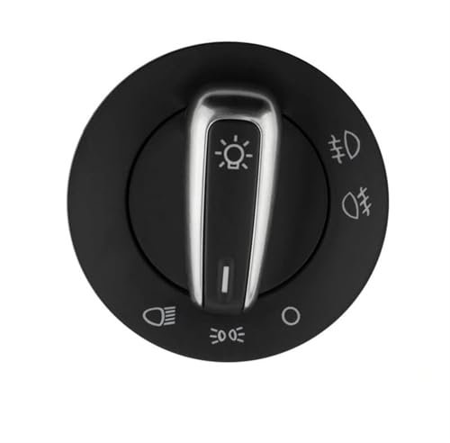 PUNICS Kompatibel Mit Vw Für Lupo Für Polo 6n2 9n 9n3 Auto Scheinwerfer Nebelscheinwerfer Lampe Steuerschalter Scheinwerferschalter 3BD941531 scheinwerferschalter lichtsensor