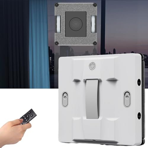 twostronking Limpiador De Ventanas 5600pa, Robot Limpiador De Ventanas 3 Min/M³, 4 Sensores Integrados, 5600pa, Pulverizador De Agua Automático, Adecuado para Mármol, Vidrio, Azulejos, Etc.