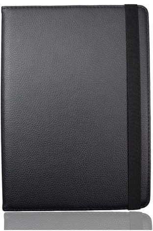 AKLiSa Funda para Samsung Note 10.1 edición 2014, funda giratoria para tablet SM-P600/P601 (negro)