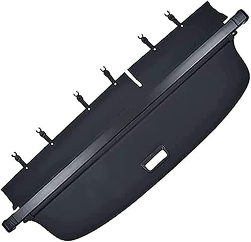 ZXBL Kofferraumabdeckung Vorhang für VW Tiguan L 2016-2019, Auto Einziehbare Hintere Kofferraum Hutablage Hintere Hutablage Schattenschutz