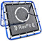 Rebounder für Fußball – Verstellbares Doppelseitiges Rebounder-Netz mit Ziel, für Fußball, Baseball, Tennis, Rugby – Trainingsnetz mit robustem Stahlrahmen – 80/100/120 cm
