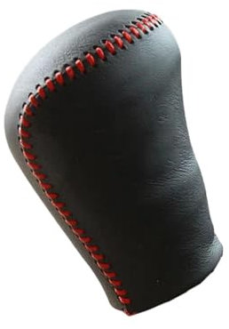 Schaltknauf Schaltknauf Abdeckung Automatische at MT Übertragung Auto Zubehör Auto Teile Für Nissan Für Almera Schaltknauf für Autos(Red)