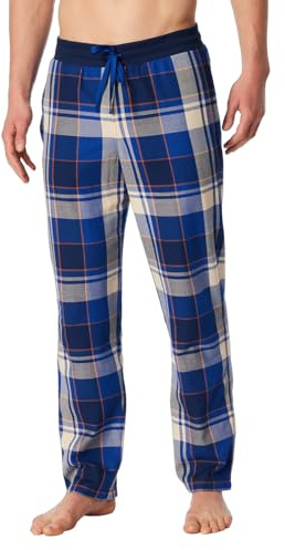 Schiesser Herren Schlafhose Lang Web - Mix + Relax - Organic Cotton Pyjamaunterteil (1er Pack)