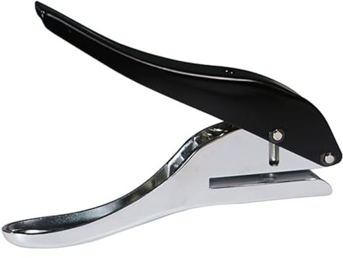 KFGISD, Robuster Einzellocher for Papier, Karten, Kunststoff, Karton, Stanzzange, Schraubösenabdeckung, 8 mm,Locher