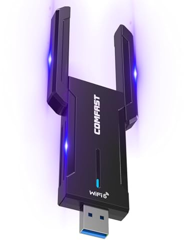 COMFAST 5400Mbps USB WiFi Adapter for PC