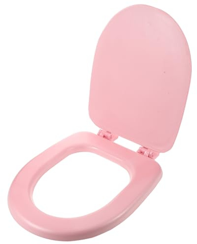 Abattant Wc Rembourré en Mousse, Forme U, Rose, Confort Chaud | Fermeture Lente, Résilience Élevée, Ajustement, Salle de Bain Maison et Hôtel