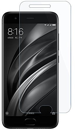 [2 Paquetes] Xiaomi Mi 6 Protector de Pantalla, Protector de Pantalla de Cristal Templado Xiaomi Mi 6, HD Clear Protector de Pantalla para 5.15 Xiaomi Mi 6